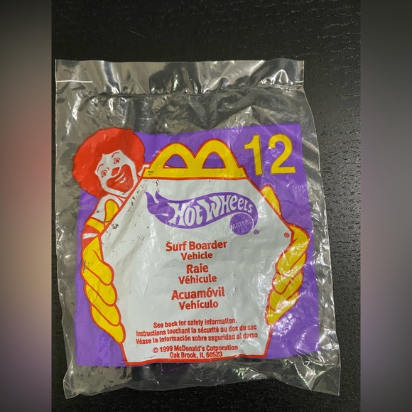 VINTAGE Hot Wheels McDonald’s Happy Meal Toys (1998-2000) - Picture 10 of 15